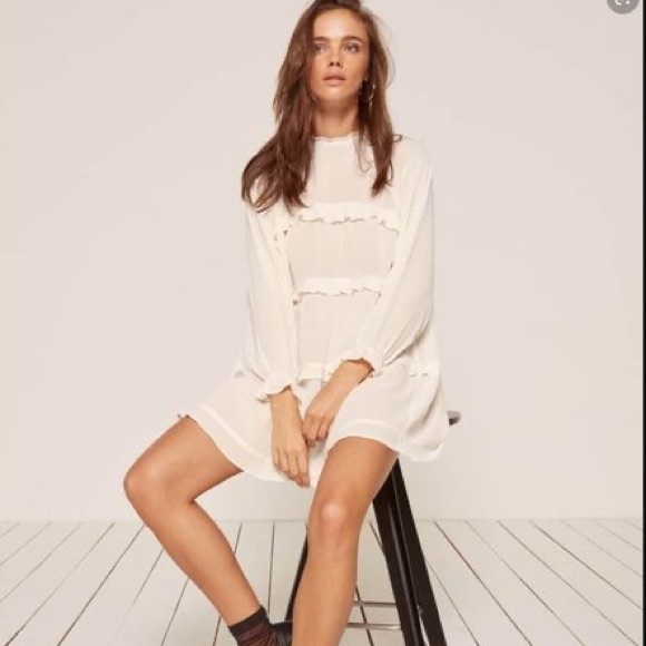 Reformation Victoria Mini Dress - Picture 1 of 7